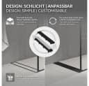 LuxeBath Duschrinne Edelstahl Schwarz Doppelseitig Befliesbar Bild 3
