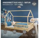 ML-DESIGN Spielbett Hausbett mit Rausfallschutz und Matratze Bild 1