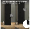 ML-DESIGN Aktenschrank Metallschrank mit Schubladen freistehender Aufbewahrungsschrank 1-St Lagerschrank schwarz Büroschrank Werkzeugschrank Stahlschrank Bild 5