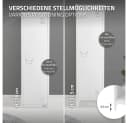 ML-DESIGN Aktenschrank Metallschrank mit Magnetverschluss Weiß Bild 5