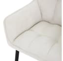 ML-DESIGN Esszimmerstuhl Polsterstuhl Creme Bild 5