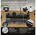 ML-DESIGN Küchenspüle Edelstahl Komplettset mit Wasserhahn Anthrazit Bild 4