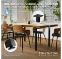ML-DESIGN Tischbein I-Design 72cm Schwarz Bild 1