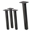 ML-DESIGN Tischbein 42cm Industrial Schwarz 4er Set Bild 2