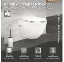 LuxeBath Hänge-WC spülrandlos mit Bidet-Funktion und Nano-Beschichtung Bild 1