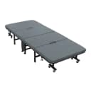 ECD Germany Klappbett 90x200cm Metallgestell mit Rollen Bild 2