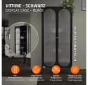 ML-DESIGN Vitrinenschrank Schwarz Rosegold Bild 1
