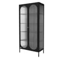 ML-DESIGN Vitrinenschrank Schwarz Rosegold Bild 2