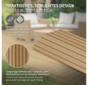 ML-DESIGN WPC Abschlussleiste gerade Teak-Optik Bild 4