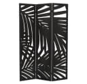 ML-DESIGN Paravent Raumteiler 3-teilig Schwarz Faltbar Bild 2