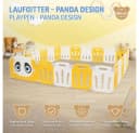Joyz Laufgitter 240x240 cm Weiß-Gelb Bild 1