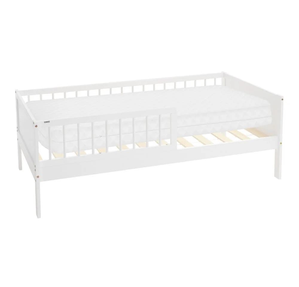 ML-DESIGN Jugendbett mit Matratze & Lattenrost Weiß - Bild 2