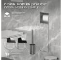 LuxeBath Toilettenpapierhalter Unterputz-Schrankmodul Edelstahl Bild 3