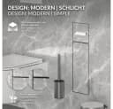 LuxeBath Toilettenpapierhalter Unterputz-Schrankmodul Edelstahl mit Stauraum Bild 3
