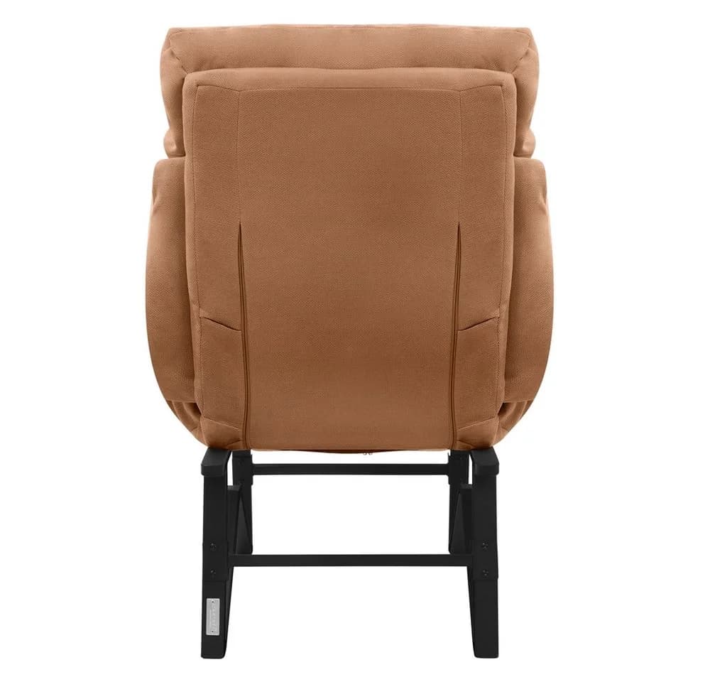 ML-DESIGN Relaxsessel mit verstellbarer Fußablage & Seitentaschen, Braun - Bild 4