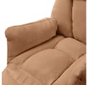 ML-DESIGN Relaxsessel mit verstellbarer Fußablage & Seitentaschen, Braun Bild 5