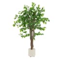 Kunstpflanze Ficus 120 cm ML-DESIGN Bild 2