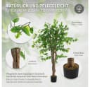 Kunstpflanze Ficus 120 cm ML-DESIGN Bild 3