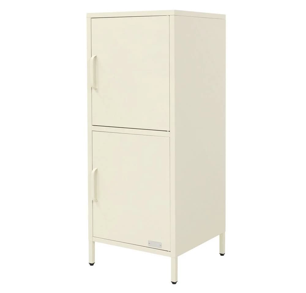 ML-DESIGN Aktenschrank Metallschrank 2 Türen Verstellbare Regalböden - Bild 2