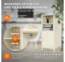 ML-DESIGN Aktenschrank Metallschrank 2 Türen Verstellbare Regalböden Bild 3