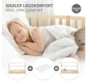ML-DESIGN Kinderbett Hausbett Kiefernholz Beige mit Rausfallschutz Bild 4