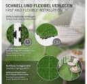 ML-DESIGN Kunstrasen-Platten Grün mit Klicksystem & Drainage Bild 5