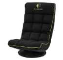 ML-DESIGN Gaming Bodenstuhl Schwarz-Grün 360° drehbar verstellbar Bild 2