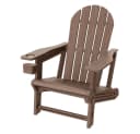 ML-DESIGN Gartenstuhl Adirondack Braun Kunststoff-Holzoptik Bild 2