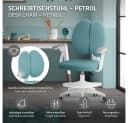 ML-DESIGN Kinder-Schreibtischstuhl ergonomisch blau höhenverstellbar Bild 1