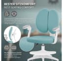ML-DESIGN Kinder-Schreibtischstuhl ergonomisch blau höhenverstellbar Bild 5