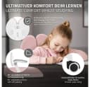 ML-DESIGN Kinder-Schreibtischstuhl Rosa Höhenverstellbar mit Armlehnen Bild 3