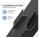ML-DESIGN Tischbein Spider Metall Schwarz 4-beinig Bild 3