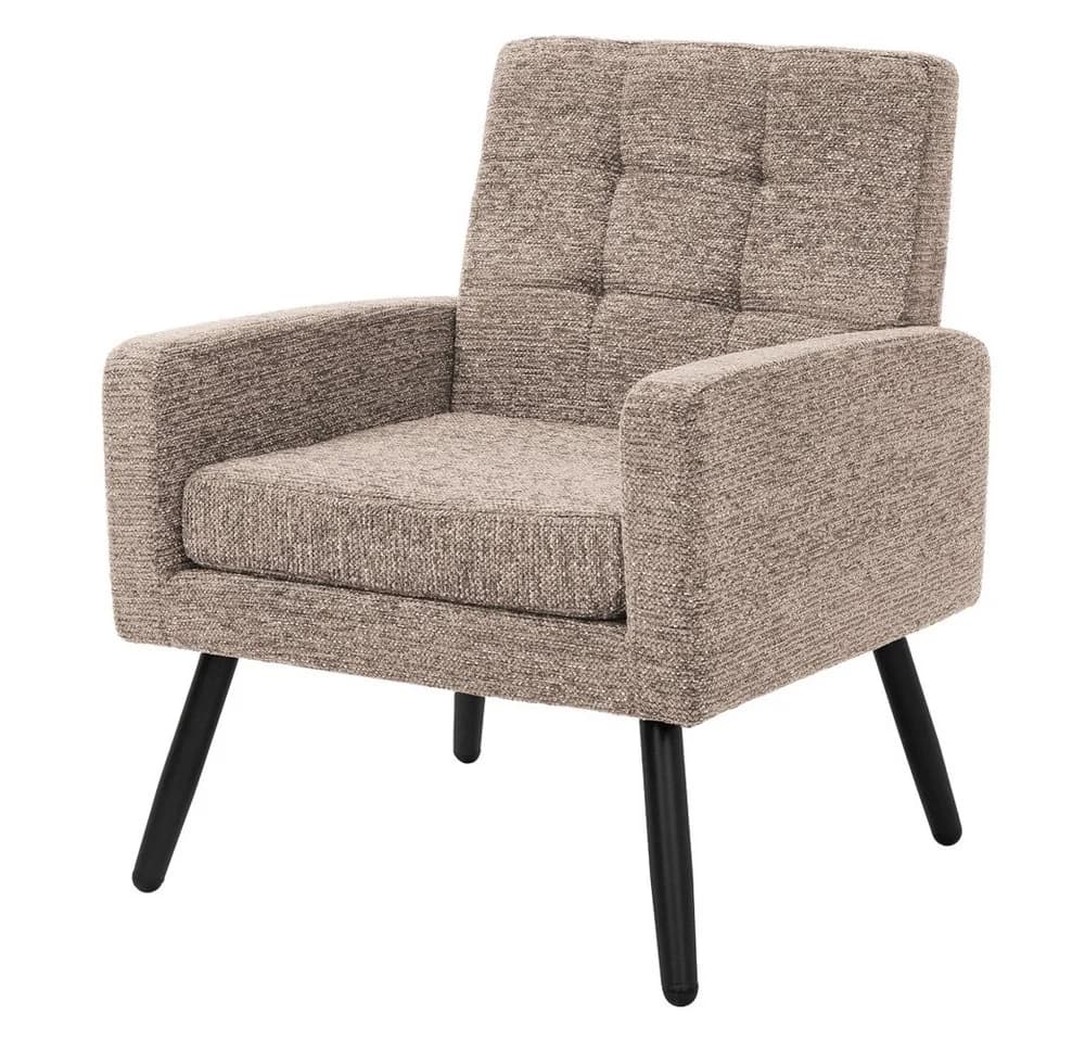 ML-DESIGN Loungesessel Braun mit Armlehnen - Bild 2