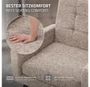 ML-DESIGN Loungesessel Braun mit Armlehnen Bild 4