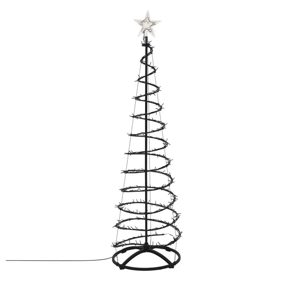 ECD Germany LED Weihnachtsbaum 180 cm mit Wasserfall-Effekt & Sternspitze - Bild 2