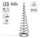 ECD Germany LED Weihnachtsbaum 180 cm mit Wasserfall-Effekt & Sternspitze Bild 3