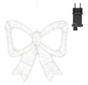 ECD Germany LED Weihnachtsdeko-Schleife mit Timer, 500 LEDs Warmweiß Bild 1