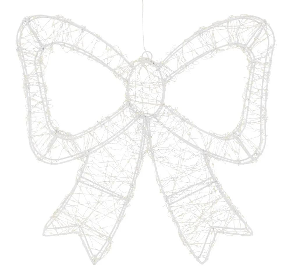 ECD Germany LED Weihnachtsdeko-Schleife mit Timer, 500 LEDs Warmweiß - Bild 2