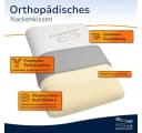 MSS e.K. Cashmere Nackenstützkissen mit viskoelastischem Schaumstoff Bild 1