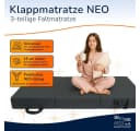 MSS e.K. Klappmatratze Neo 3-teilig Grau Bild 1