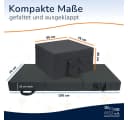 MSS e.K. Klappmatratze Neo 3-teilig Grau Bild 3