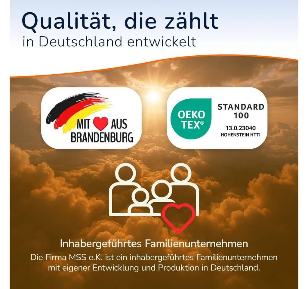 MSS e.K. Klappmatratze Neo 3-teilig Grau - Bild 5