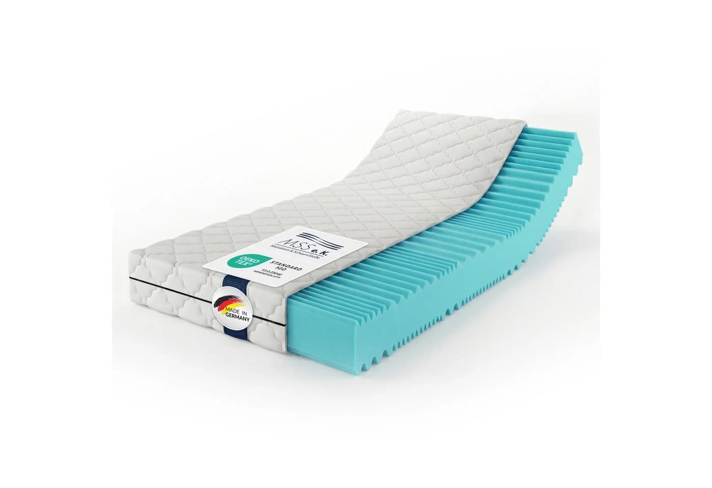 MSS e.K. Aqua Deluxe Kaltschaummatratze Wendematratze 7 Zonen - Bild 2