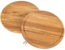 Holz Frank Rundes Schneidebrett aus geölter Eiche Ø 30 cm Bild 1