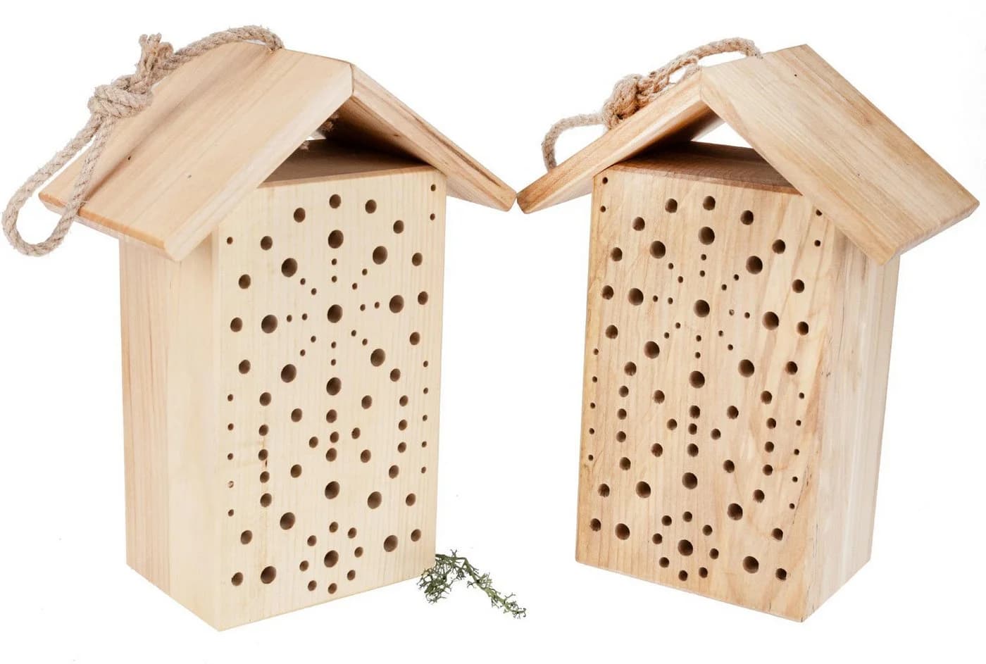 Holz Frank Nistkasten Insektenhotel aus Ahornholz – Nistholz für Wildbienen - Bild 2