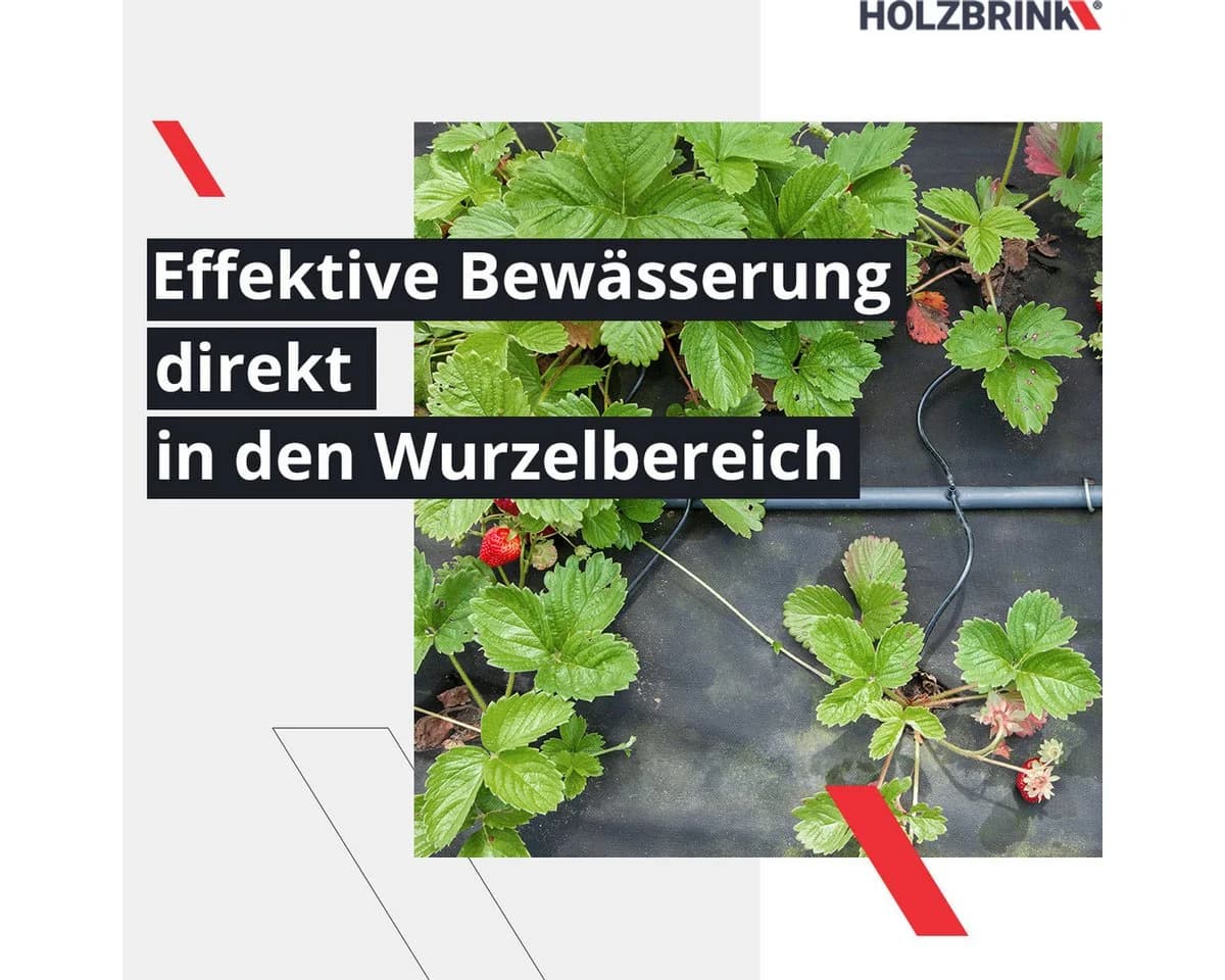 HOLZBRINK Bewässerungssystem HTB-09-S-10 Set mit Verlegerohr 20 mm - Bild 5