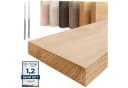 LAMO Manufaktur Wandregal Massivholz Esche Natur Rustikal Bild 2