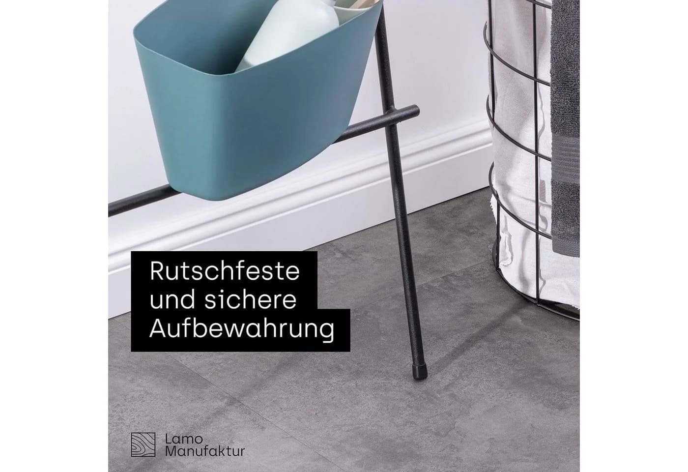 HOLZBRINK Handtuchleiter LLS Industriestahl Grau - Bild 4