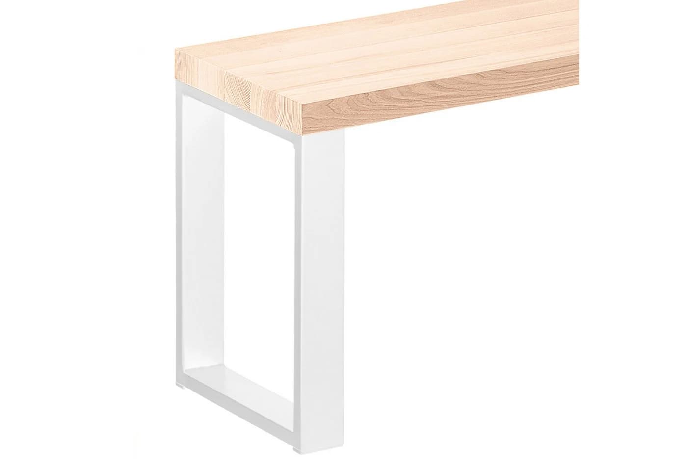 LAMO Manufaktur Sitzbank LSB 3-Teilig Massivholz Stahl Industrial - Bild 2