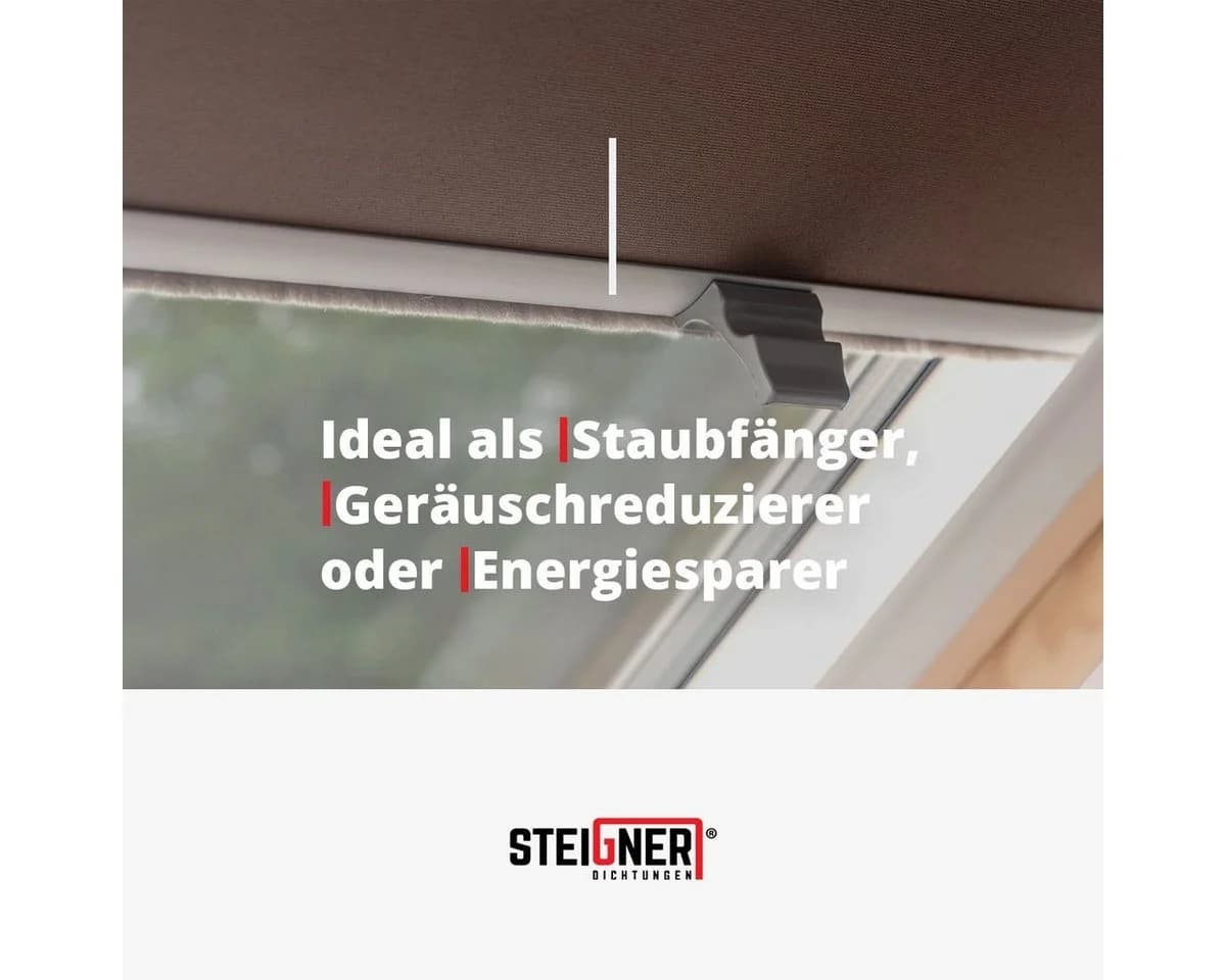 STEIGNER Bürstendichtung selbstklebend 20mm Bürstenhöhe 5m Länge - Bild 4